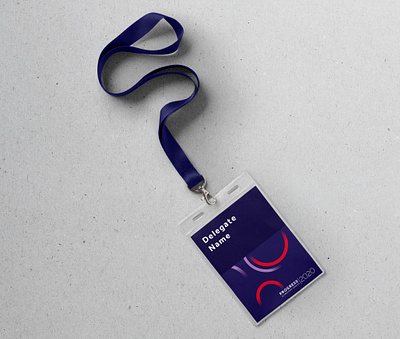 Prostate Cancer Event branding cancer event event branding event design lanyard pattern vector