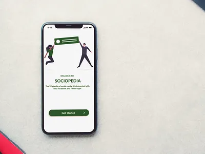 SocioPedia app branding design designs facebook landing page product design prototype splash twitter typography ui ui ux uidesign ux uxdesign