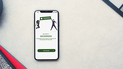 SocioPedia app branding design designs facebook landing page product design prototype splash twitter typography ui ui ux uidesign ux uxdesign