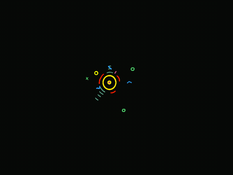 The pulse animation gif illustration