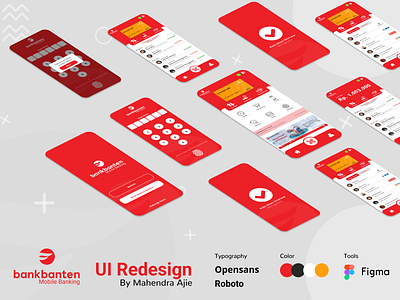 Bank Banten UI Mobile Apps app banten banten indonesia design illustration indonesia serang serang banten ui ui ux