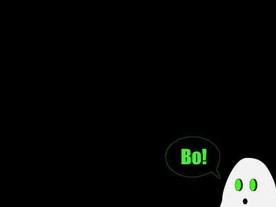 Not scary ghost black bo design dribbbleweeklywarmup ghost grey halloween illustration minimal neon not so scary halloween scary xd