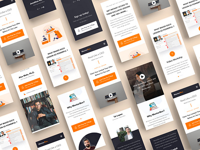 mentorbox UI android app design design ios app design learning app learning website minimal mobile app design shots sleek ui ui ux uidesign uxdesign web web design webapp design webdesign website design
