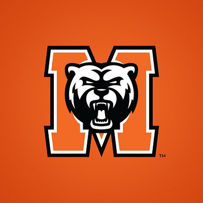 Mercer Bears Concept bears branding college sports logo sports logo