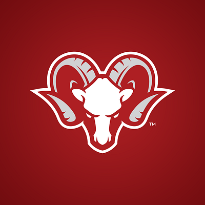 Rams Mascot Logo Concept branding college sports logo rams sports logo