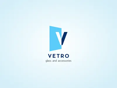 VETRO glass and accessories brand branding design flat identity illustration illustrator lettering logo type typography