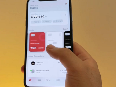 Bank App app app design bank app finance fintech ios mobile app design mobile ui payment app ui uxui wallet