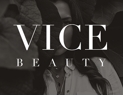 VICE Beauty brand identity branding design instagram logo social media