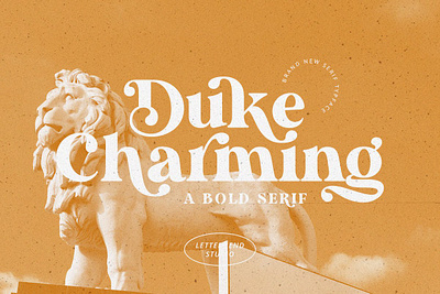 Duke Charming - A Unique Bold Serif advertising bold bold font bold serif bold serif font calligraphy design elegant fonts font font design fonts fonts collection lettering logo modern calligraphy modern fonts sans serif serif font serif fonts unique