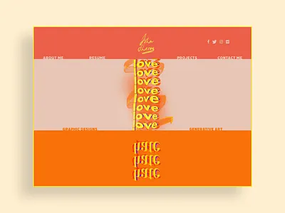 Love Website Mockup branding design graphic design illustration logo mockup prototype typography ui ux website design website mockup