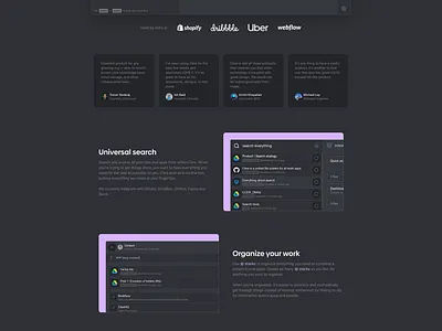 Clew's new landing page landing