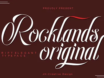Rockland Original animation branding design font awesome font design hand drawn illustration lettering logo typography