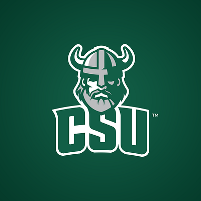 Cleveland State Vikings Mascot Concept branding college sports logo sports logo viking logo vikings