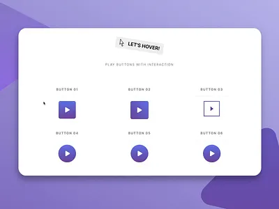 Let's Hover! design ui web