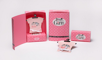 POWERPUFF GIRLS Marketing Kit by Sneller advertising branding custom packaging made in usa marketing packaging presentation packaging promotion promotional packaging sneller creative promotions