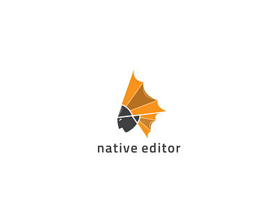 native editor animation art branding design designer designs edit editor graphic design icon illustration illustrator logo native american natives redindian vector