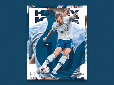 Harry Kane • Tottenham Hotspur brazil design design art photoshop soccer sport sports design typography