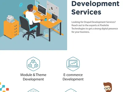 The Finest Drupal Development Services | Pixelette Technologies angularjs development company branding company design digital dynamic web design illustration seo shopify development company shopify store development web development web development agency web development company website developers