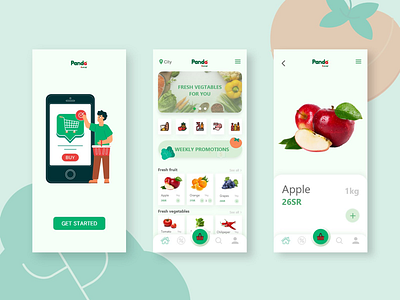 Redesign panda app ui ux