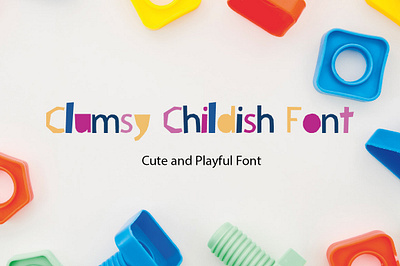 Clumsy Childish Font abstract baby branding childish font design font font design fonts playful font