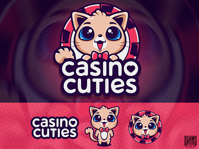 Logo/Mascot Casino Cuties animals behance casino characterdesign cuties design designs evanscrea illustration ilustration logo logo design logotoons logotype mascot character mascot design vector