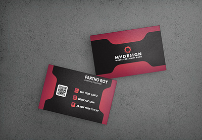 Professional Unique Luxury Business Card Design brand identity branding business card design flat graphic design illustration logo minimal ui ux