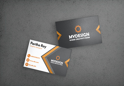 Professional Unique Luxury Business Card Design brand identity branding business card design flat icon illustration logo minimal ui ux