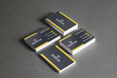 Professional Unique Luxury Business Card Design brand identity branding business card design flat graphic design illustration logo minimal ui ux