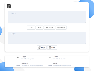 TexTul - Tools for your Text clean design gray landing page react tools ui web web app