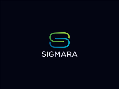 Sigmara S letter logo Design brand design brand identity branding logo corporate it service logo design logo designer logos s letter logo simple ss technology