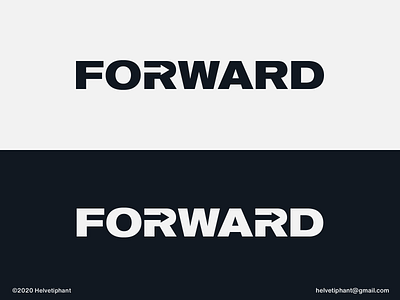 Forward - logo concepts arrow logo brand design brand designer branding creative logo expressive typography forward logo logo design logo design concept logo designer logotype minimalist logo negative space logo typography wordmark logo