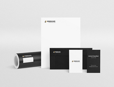 Jawahar Infrastructure - Brand Communication Design brand identity branding design design agency logo logo presentation logodesign minimalist logo printing visual design