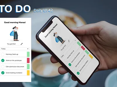 To Do List app dailyui design productivity todo