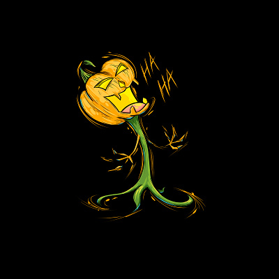 Pumpkin II cartoon comic cool design fun funny halloween humor illustration ink laugh