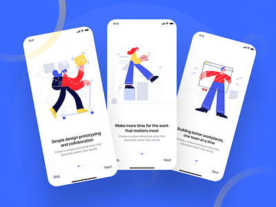 Onboarding Screen Exploration app app design application design flat illustration ios minimal mobile mobile app mobile app design onboarding onboarding app screen design onboarding screen onboarding ui onboarding ui design splash typography ui uiux