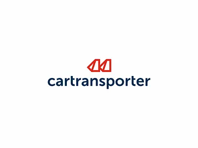 Cartransporter logo design auto car cartransporter design logo minimal minimalist move movement simple simplicity symbol transport transporter van