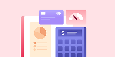 Credit Utilization accountsreceivable app blog branding calculator cards cash credit design dollars figma graphic design illustration logo product saas typography ui ux vector