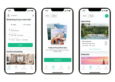 Easy Traveling - Book your stays and transport app design booking mobile design travel ui uiux ux