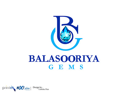 Balasooriya Gems Logo Outputs graphic design logo