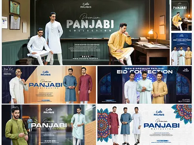Creative Panjabi WebBanner & slider marketing website banner