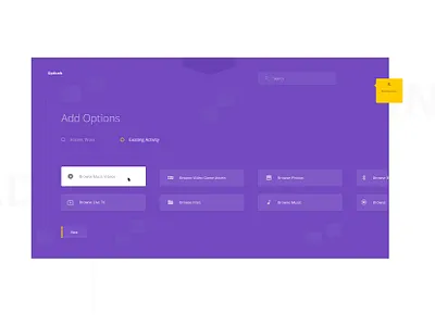 Add Options ( Screen ) adobe xd daily ui design design inspiration design thinking digital art dribbblers experience design flat ui design graphic design responsive design typography ui concept ui trends uiux user flow user interface design uxigers web design website design