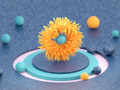 Satisfying animation 3d abstract3d art artwork blender blendercommunity cg cgi cinema dart design digitalart illustration modelling photoshop render rendering