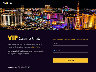 Landing for casino branding casino design design ui first screen gambling design gambling tourism landing landing page design tourism website ui design web design