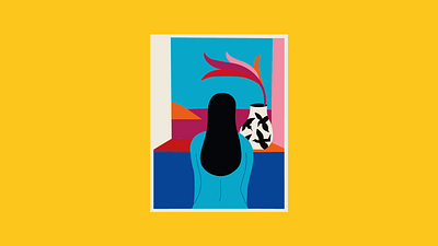 Painting by Piet Parra art design flat illustration illustrator minimal vector