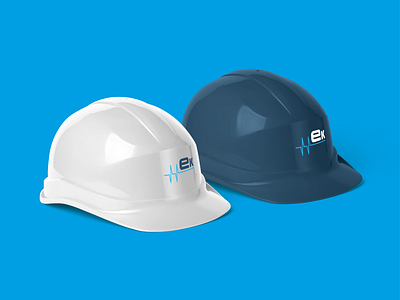 Helmets - EK brand brand design brand identity branding care corporate design graphic graphic design health healthcare helmet logo logo design logotype medical mri scanner