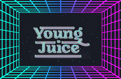 Logotype : Young Juice : vape juice communication design graphic design logo logotype logotype design wordmark