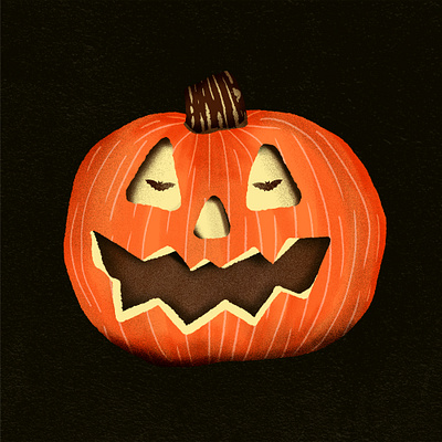 Halloween Pumpkin art berlin branding bulgaria design digital art digital illustration germany graphic design halloween illustration illustrator minimal photoshop pumpkin spooky vector