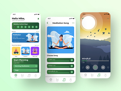 Habbits Tracker - UI/UX Apps Project app app design appdesign design minimal ui uidesign uiux uiuxdesign ux