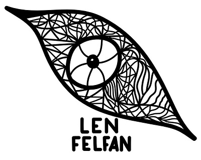 Logo 03:22 abstract art digital expressionism eye felfan len lenfelfan logo symbolism