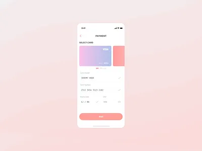 Daily UI 002 – credit card checkout concept 100daychallenge 100days checkout checkout page concept dailyui design mobile mobile app mobile design ui ux uxui